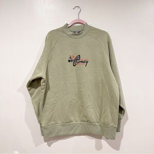 New Coney Island Picnic Dart Club Crew Sweater Size Medium